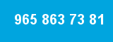 965 863 73 81 965 863 73 81